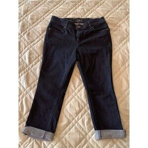 Loft modern kick crop jeans size 2P